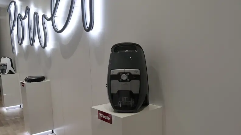 A Miele vacuum cleaner is easy to clean