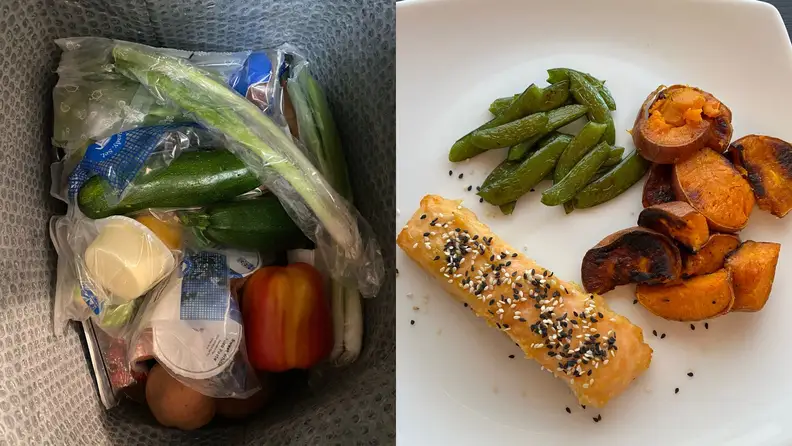 Prepared meals by Blue Apron.