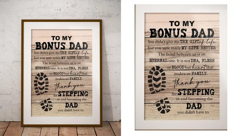 Bonus dad print