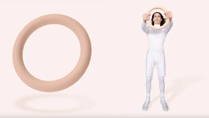 A man posing with the Power Ring.