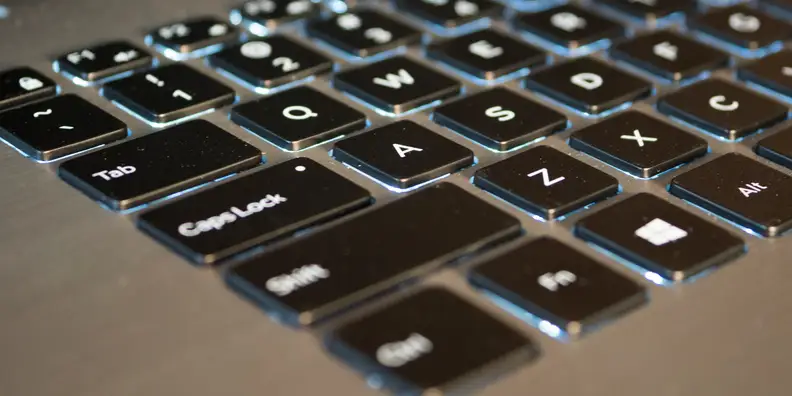 Dell Inspiron 15 7000 2-in-1 keyboard