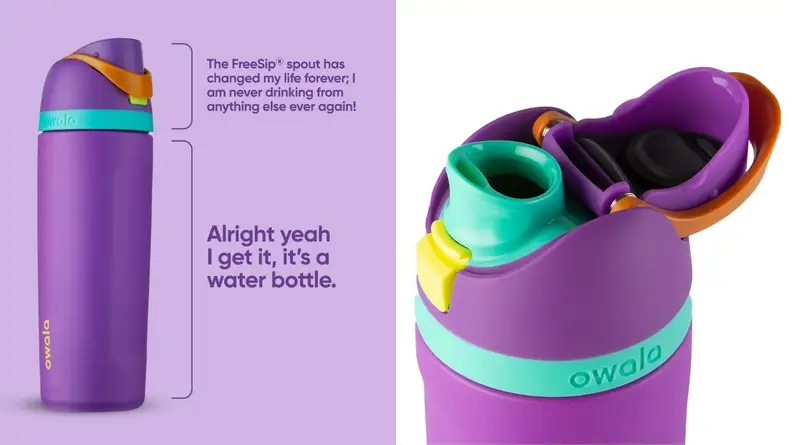 Owala FreeSip Water Bottle