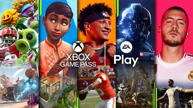Variety of Xbox game covers side by side