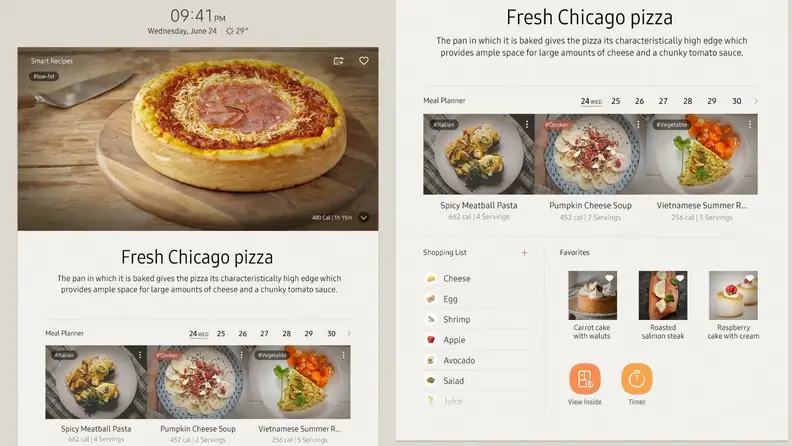 SmartThings recommends recipes based on your personal preferences.
