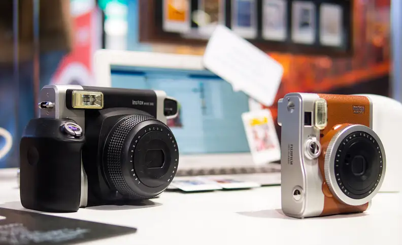 The Instax Wide 300 on display in Fujifilm's Photokina 2014 booth