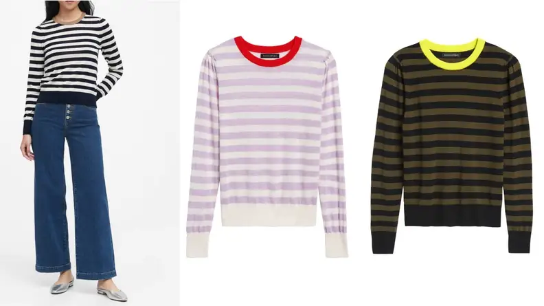striped sweater