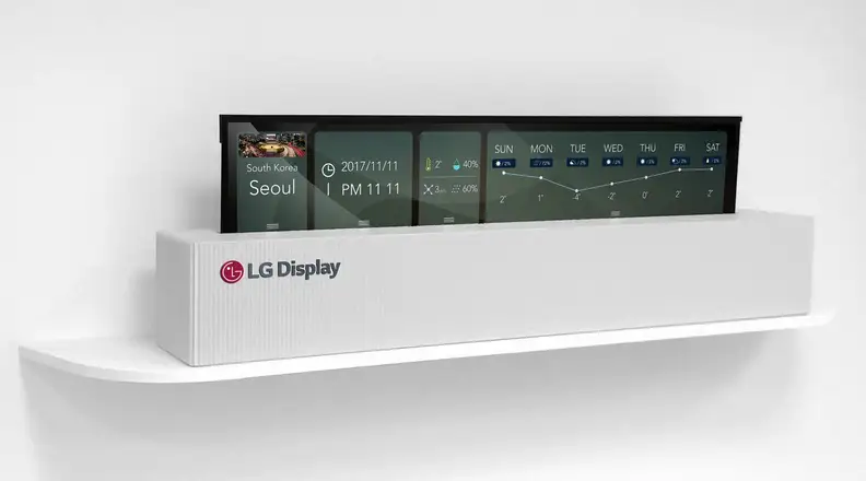 LG Display Rollable OLED