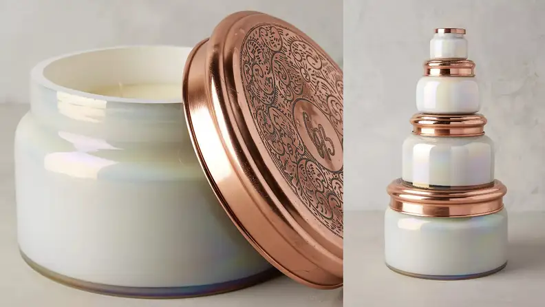 This huge candle can burn for 250 hours, so it will last them years!