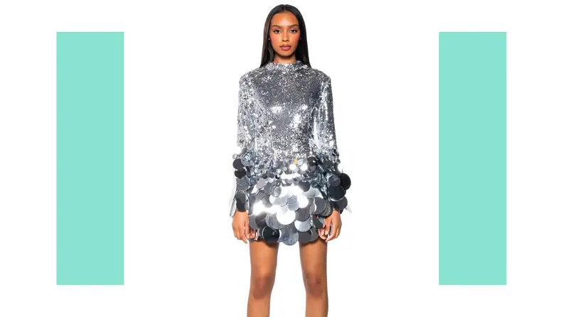 Mini Sequin Dress