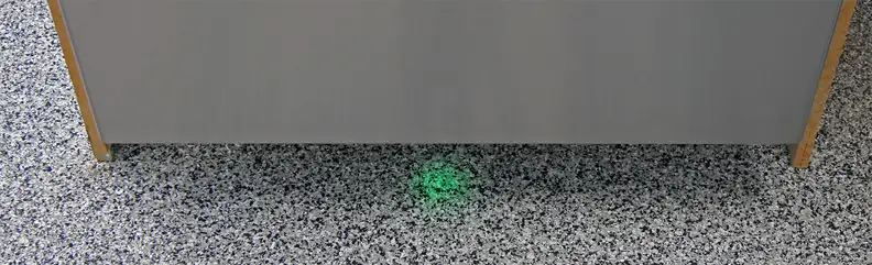 Frigidaire Gallery FGID2474QS green light