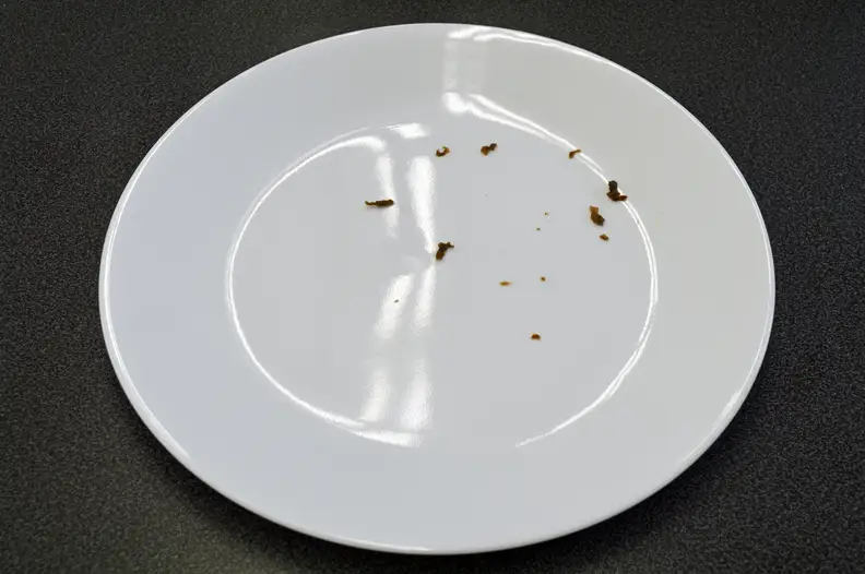 KitchenAid KDTE304DSS meat stains