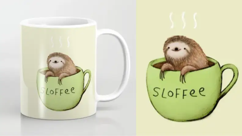 Sloffee mug