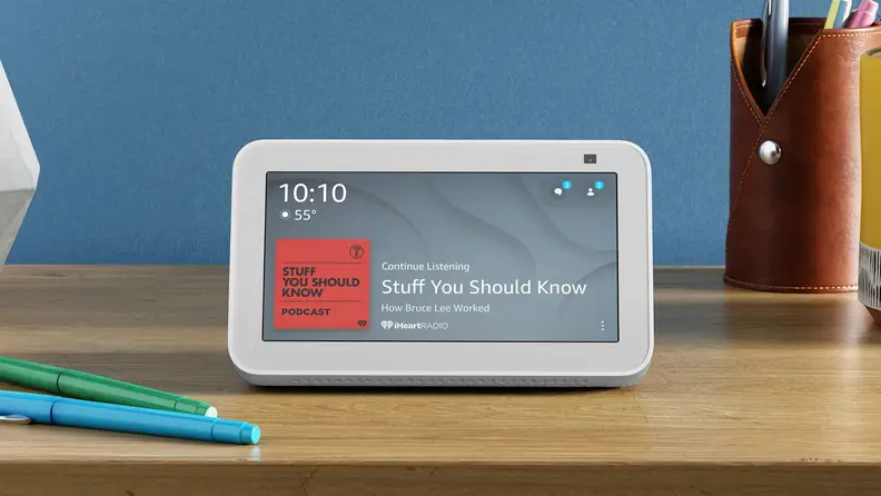 This Alexa-powered device makes video chatting easy.