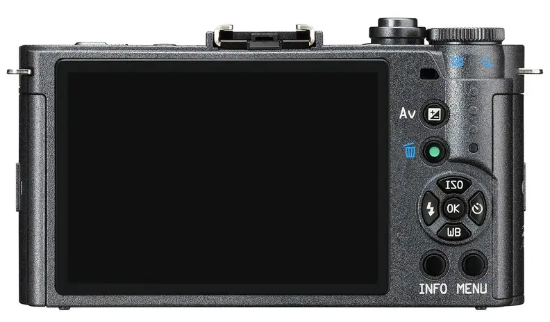 The Pentax Q-S1 is compact, but it includes quite a few physical controls on its back panel.