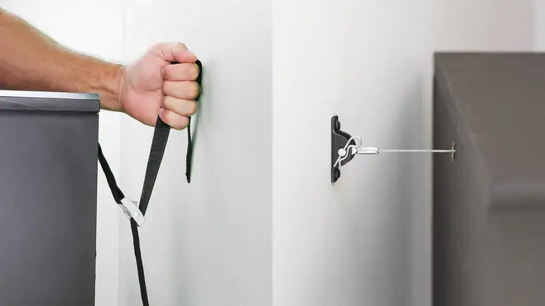 Securing furniture and TVs is critical to keeping your children safe, especially as they get bigger.