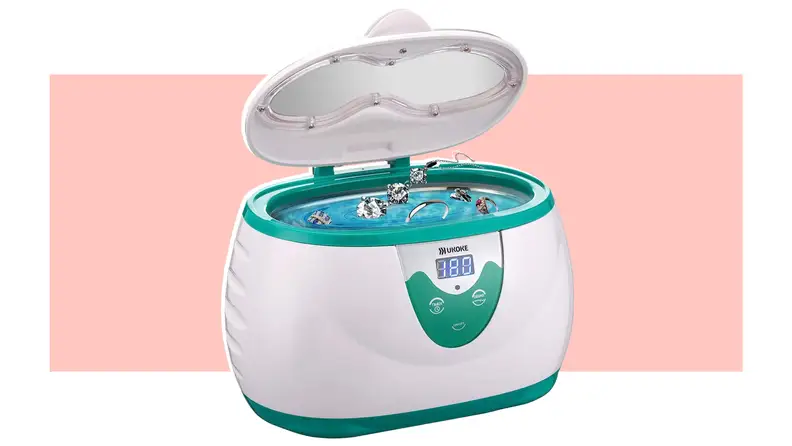 The Ultrasonic Cleaner, UKOKE 3800S Professional Ultrasonic Jewelry Cleaner.