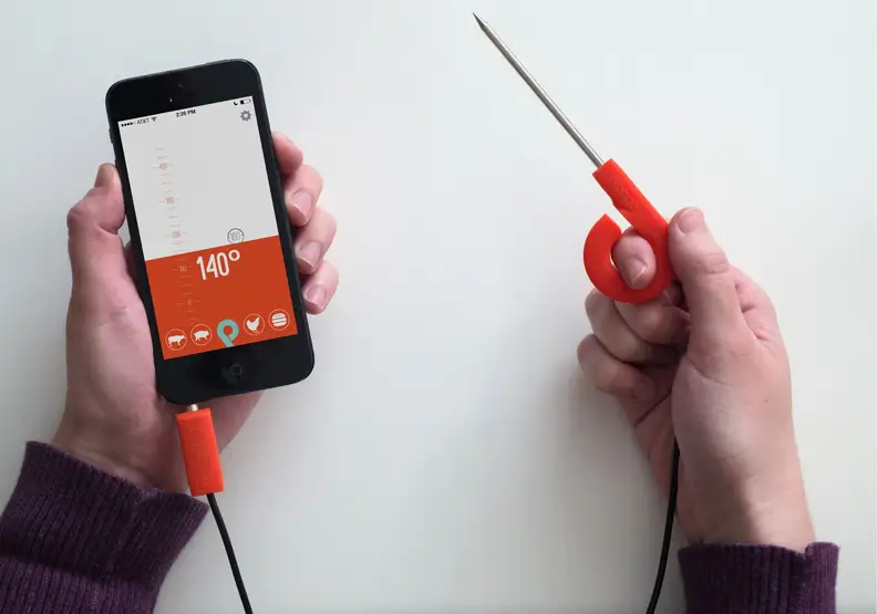 Ember Range thermometer and app