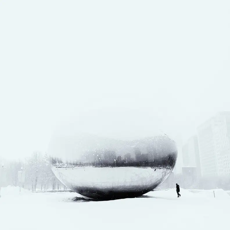 This snowy landscape was expertly snapped by iPhone photographer Cocu Liu. [Credit: Cocu Liu/IPPA]