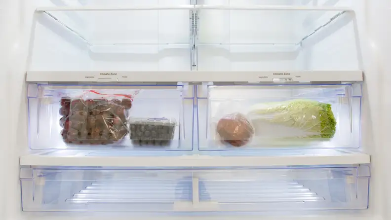 The crisper drawers do a decent job holding in moisture