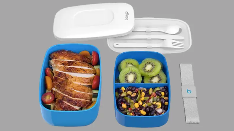 bengo box with food inside