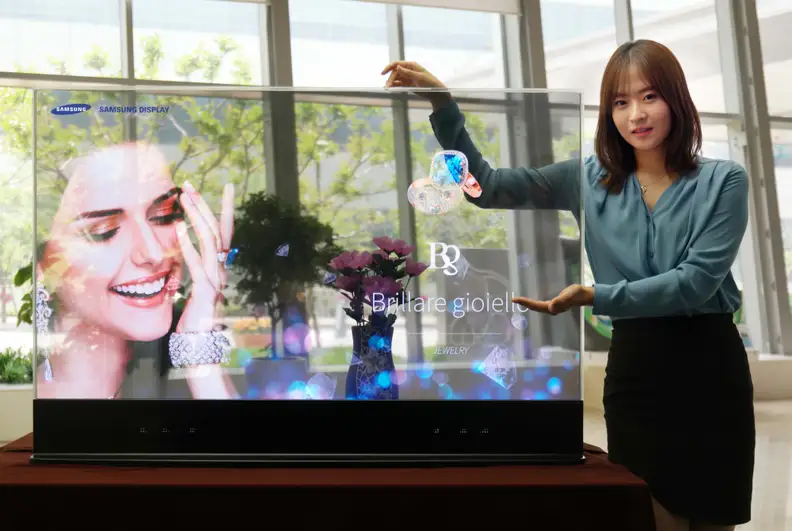 Samsung Transparent OLED