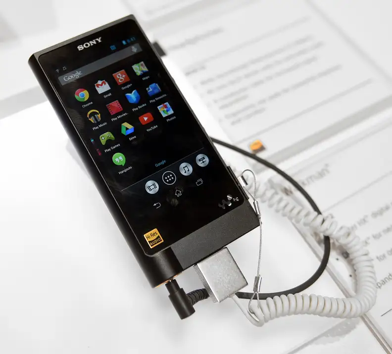The new Sony Walkman NW-ZX2.