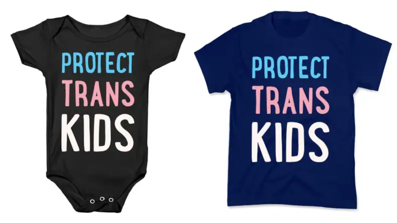 A baby's onesie and tshirt with the words 