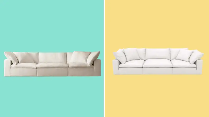 RH Cloud Sofa and Oren Ellis 3 Piece.