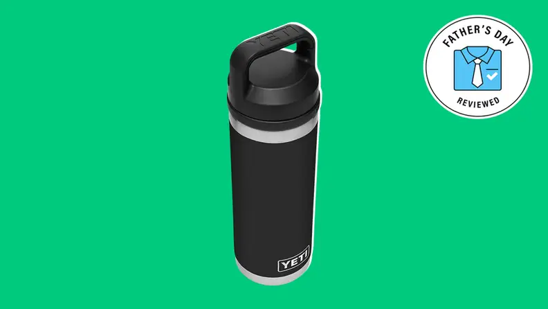 Best Father's Day gifts for dads who golf: YETI Rambler vacuum insulated stainless steel bottle with Chug Cap
