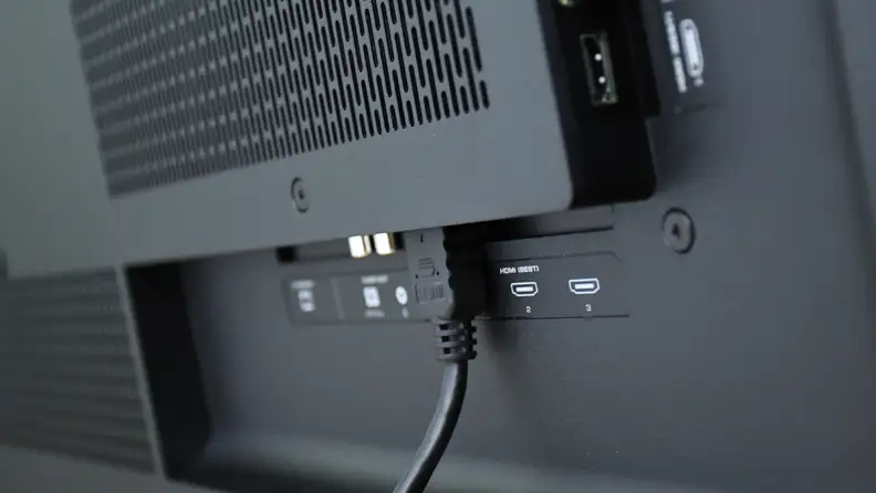 There are four 4K-ready HDMI 2.0 ports on the Vizio, but only HDMI 1 supports 4K and HDR at 60Hz—a must with some streaming boxes.