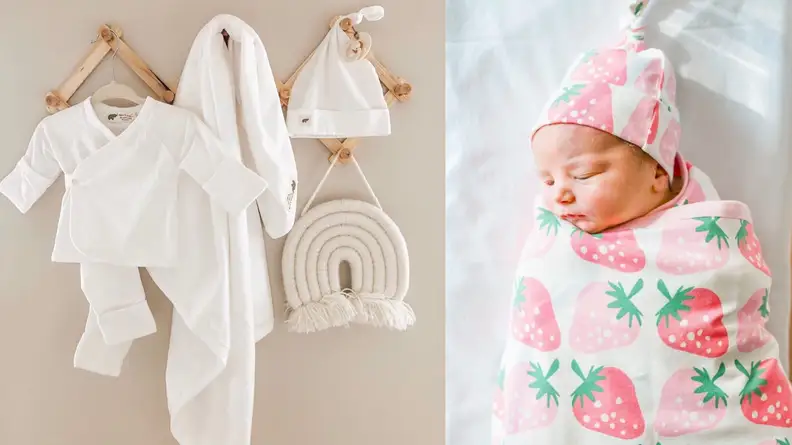 Baby and clothes.