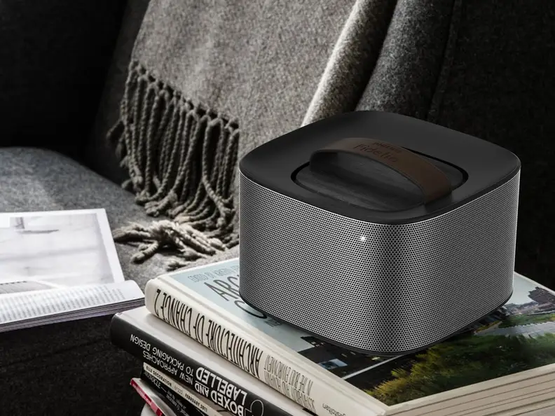 The Philips Fidelio E6 rear speaker
