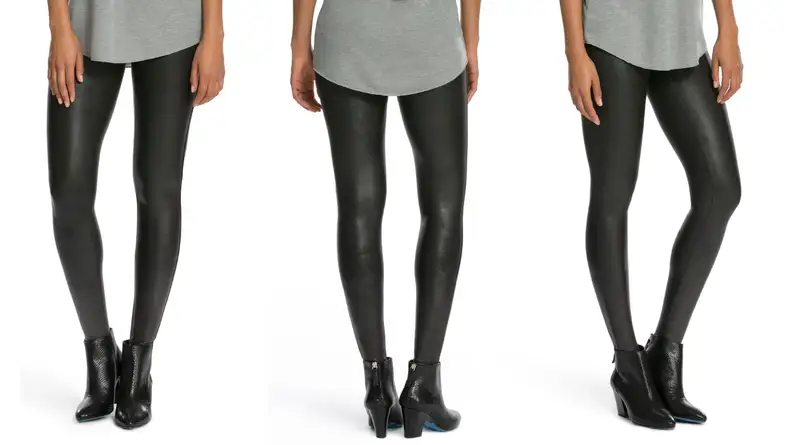 Spanx faux leather leggings