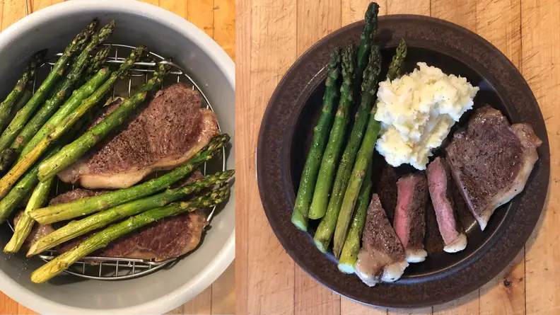 Ninja Foodi - Steak Dinner