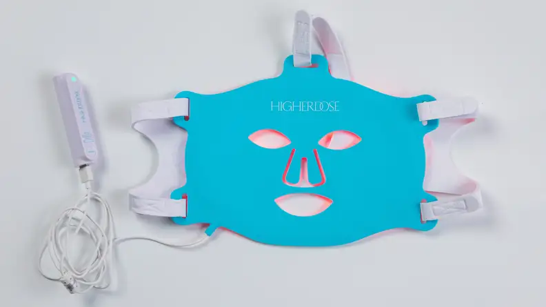 The HigherDose Red Light Face Mask