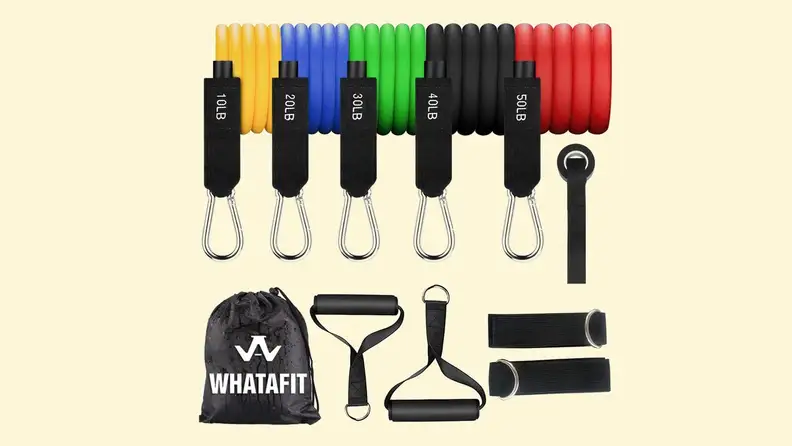 A set of resistance bands