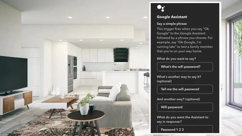 IFTTT Google Home Phrase Skill