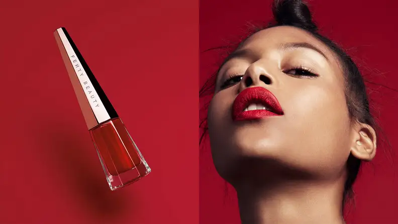 A photo of the Fenty Beauty by Rihanna Stunna Lip Paint Longwear Fluid Lip Color in the shade Uncensored.