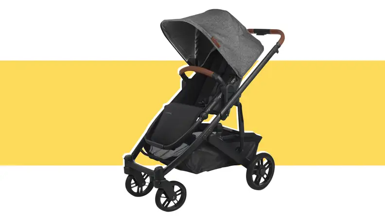 An Uppababy Cruz stroller.