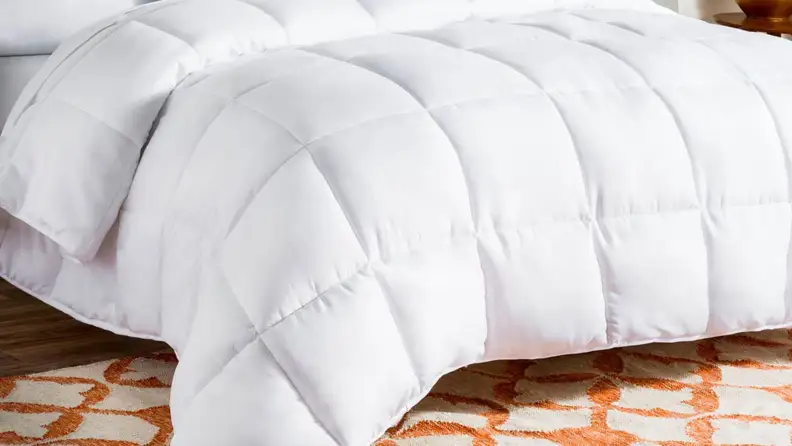 A Linenspa white comforter
