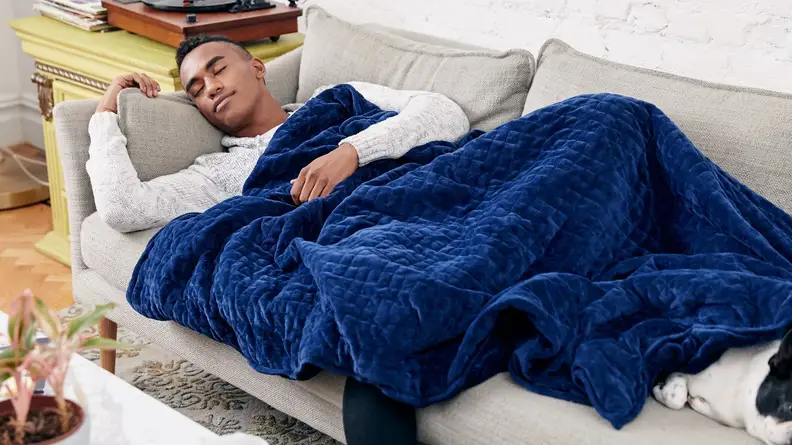 The Gravity Blanket is our favorite weighted blanket on the market.