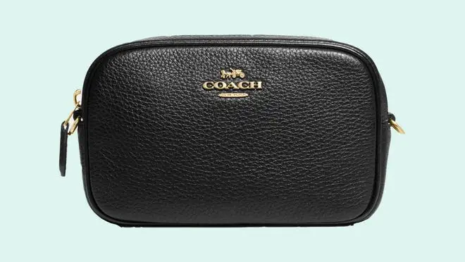 black convertible belt bag from Coach Outlet