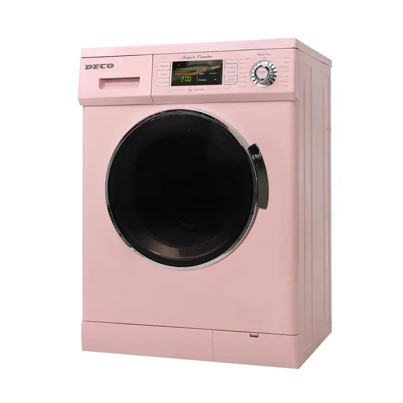 Deco Super Combo in pink washing machine
