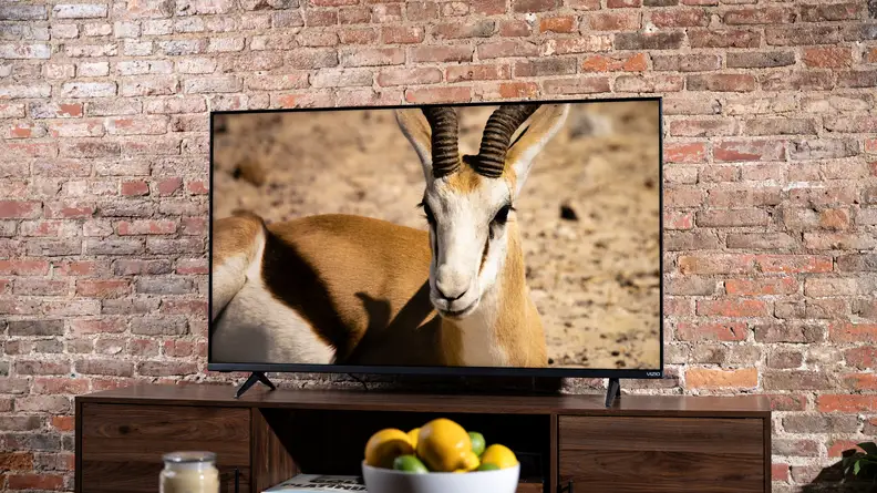 The Vizio M-Series MQ6 displaying 4K/HDR content in a living room setting
