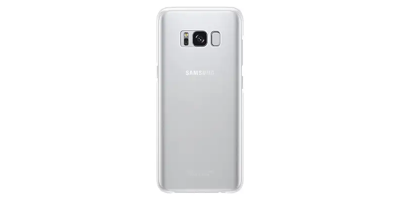 The Samsung Clear Case protects the S8 and S8+ without covering up the design.