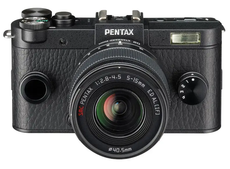 Ricoh has gone and updated the exterior design of the Q-S1, adding a second customizable dial to the front and shaving down the grip.