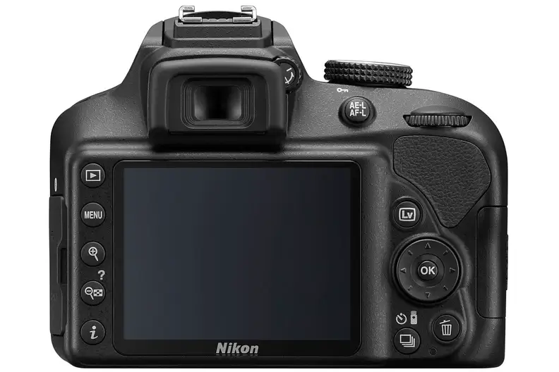 Nikon D3400 Rear View