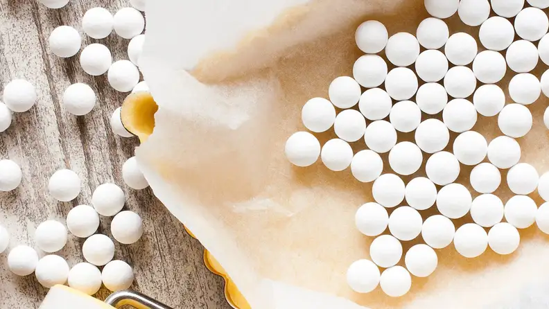 Pie weights are a must-have for perfectly baked crusts.
