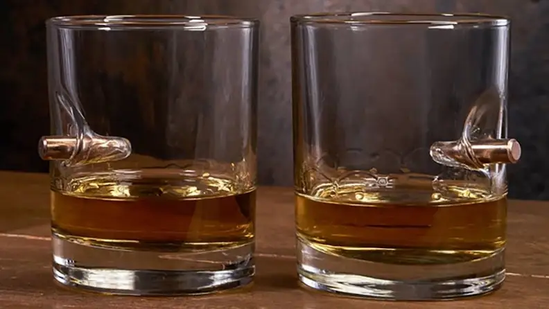 BenShot Bullet Rocks Glass