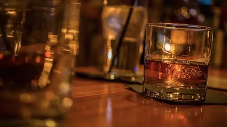 Infused bourbon sous vide